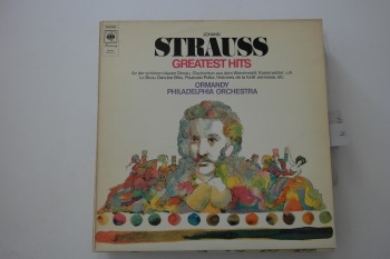 Johann Strauss Greatest Hits – Ormandy Philadelphia Orchestra / Cbs, Plak:9 Kapak:9