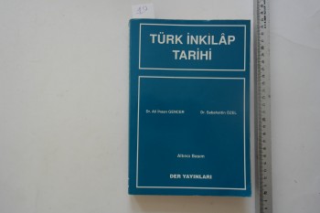 Türk İnkılap Tarihi – Dr. Ali İhsan Gencer  - Der Yayınları – 341s.