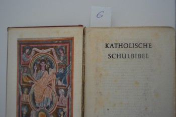Katholisce Schulbibel – Patmos Verlag Düsseldorf -358s. (Ciltli)