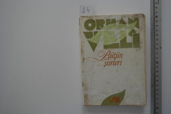 Orhan Veli Bütün Şiirleri – Adam Yayınları – 217s.