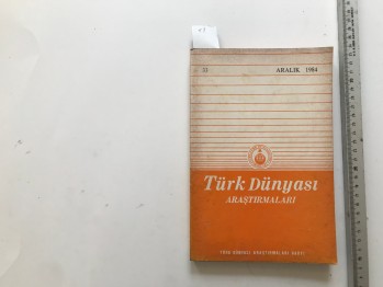 Türk dünyası Araştırmaları