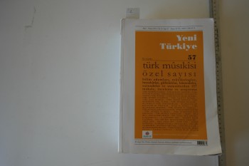 Yeni Türkiye Türk Musıkisi Yıl:2014 Sayı:57,1542 s.