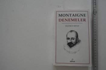 Denemeler – Montaigne – Doruk Yayınları – 410s.
