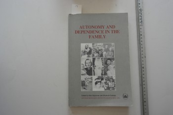 Autonomy and Dependence in the Family – Rita Liljeström & Elisabeth Özdalga , Istanbul Yayınları , 286 s.