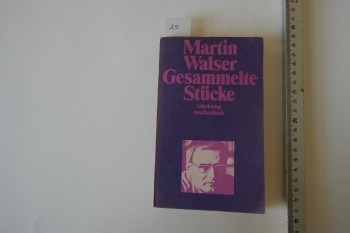 Martin Walser Gesammelte Sticke – Shurkamp Taschenbuch