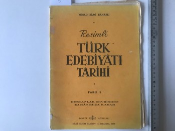 Resimli Türk Edebiyatı- Nihad Sami Banarlı/ Fasikül: 9