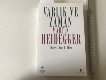 Varlık Ve Zaman- Martin Heıdegger