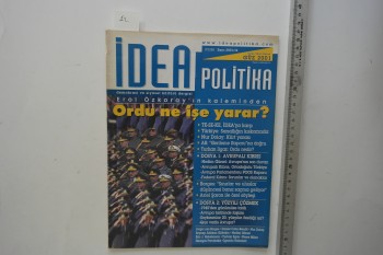 İdea Politika Ordu Ne İşe Yarar? Dergisi Aralık 2001