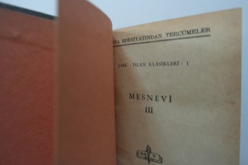Mesnevi 3 – Mevlana (Ciltli)